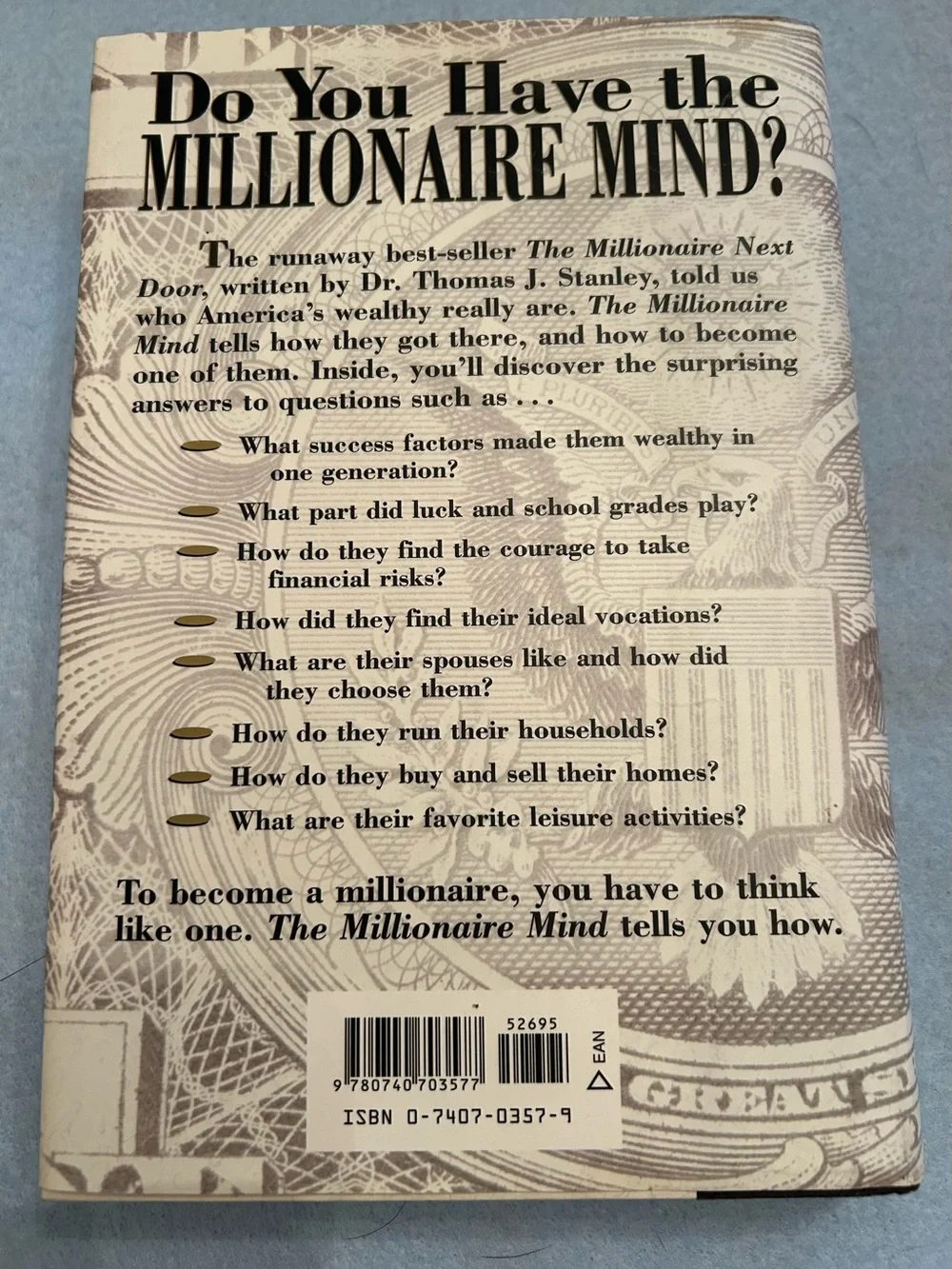 Millionaire Mind & Millionaire Next Door